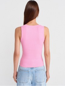 Resim Dilvin 31778 Dantel Detaylı Top-pembe Pembe 