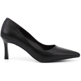 Resim Gönderi R Kadın Siyah Sivri Burun İnce Topuklu Stiletto Ddza78837171 Siyah 