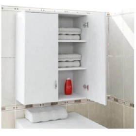 Resim MyMob Mobilya Mutfak Banyo Kiler Dolabı 90x70x34 