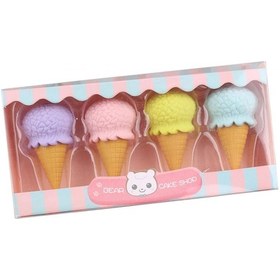 Resim Homyl Karikatür Mini Silgi Ofis Malzemeleri Bulmaca Oyuncak Koni " 