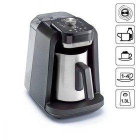 Resim Arzum Okka Rich Pro Plus OK0036-0400 Su Hazneli Türk Kahvesi Makinesi 