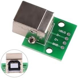 Resim Alkatronik Usb Type B To Dip Çevirici Pcb Usb Haberleşme Deney Prototip 5v Usb Pinlerine Kolay Erişim Kartı 