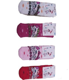 Resim Lilyy Baby & Kids Socks Kız Bebek Renkli Havlu Soket Çorap 