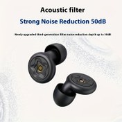 Resim Gürültü Azaltıcı Kulak Tıkacı 50dB, Gürültü Azaltma için Yeniden Kullanılabilir, İş, Çalışma ve Seyahat için Uygun Yeni 2025 Hafıza Köpük Kulak Tıkacı, Odaklanmayı ve Uyku Kalitesini Artıran Silikon İşitme Koruma Kulak Tıkacı, Rahat Kullanım, Anneler Günü, Noel, Şükran Günü'nde Aile & Arkadaşlar İçin Mükemmel Hediye 
