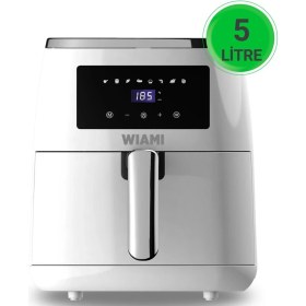 Resim Hava Fritöz Wiami Air Fryer 5 Litre Beyaz Akıllı 545ESERI 50 Hz / 60 Hz Resmi Distribütör Gara 