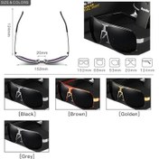 Resim Altın Kraliyet Sıcak Sıcak Satış Polarize Uv400 Güneş Gözlüğü Tasarımcısı Güneş Gözlüğü Markaları Altın 