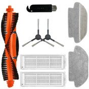 Resim Xiaomi Mop Pro Styj02Ym (Siyah) Uyumlu Fırça Filtre Mop-8 Parça 
