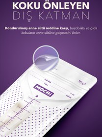 Resim Mochi - Anne Sütü Saklama Poşeti 50'li Paket 
