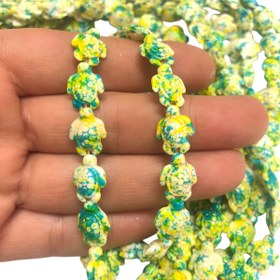 Resim Turkuaz Havlit Kaplumbağ- Yeşil & Sarı Mix 