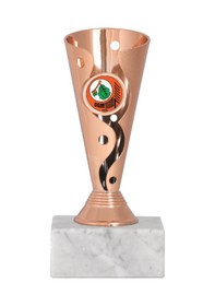 Resim Odak Kupa - Genel Kupalar - Gn-208 C - 16 Cm Altın - Beyaz 