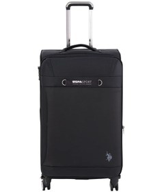 Resim Unisex Orta Boy Valiz - Siyah Siyah 