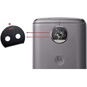 Resim Motorola Uyumlu Moto G5 Arka Kamera Camı Lensi (Çıtasız Sade Cam) 