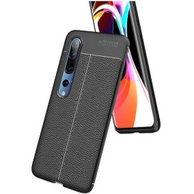 Resim Xiaomi Mi 10 Pro Kılıf Niss Deri Görünümlü Silikon Kapak 
