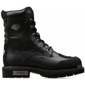 Resim Harley Davidson Erkek Botu 025M100552-Black-Derı 