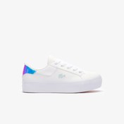 Resim Lacoste Ziane Platform Kadın Beyaz Sneaker 