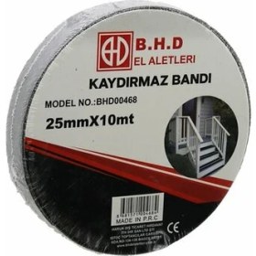 Resim Kaydırmaz Siyah Bant 25 mm x 10 mt 