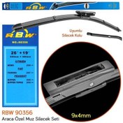 Resim Rbw Peugeot Bıpper Araca Özel Silecek Süpürgesi Sağ/Sol 2'Li Set N11.6000 