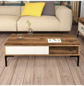 Resim Variant Istanbul Orta Sehpa - Ceviz / Krem 