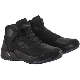 Resim Alpinestars Cr-x Drystar Korumalı Motosiklet Botu Siyah 
