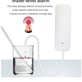 Resim Tuya Destekli Akıllı Su Kacak Sensörü 
