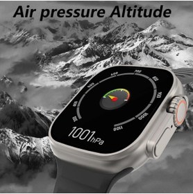 Resim fortrek Vilya Watch 8 Ultra Smart Watch 49mm + Bluetooth Airpod Kulaklık Akıllı Saat Android Ios Uyumlu V-8b 