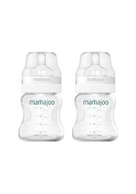 Resim Mamajoo Antikolik Biberon Seti 150 Ml 0 Ay+ Yavaş Akışlı, İkili 
