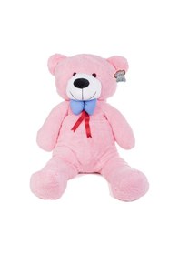 Resim Peluş Ayı 120 Cm Dev Boy Tozpembe Aşık Ayı Özgüner Oyuncak Ayıcık 