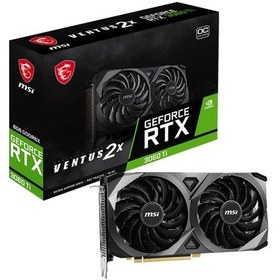 Resim Msi Ventus 2X RTX3060TI 8GD6X Oc - Hdmı-dp Pcıe 4.0 8GB GDDR6X 256 Bit Ekran Kartı 
