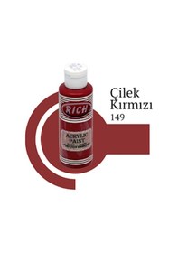 Resim Çilek Kırmızı Akrilik Boya 120 Cc 0 