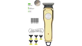 Resim Ipone Profesyonel USB Şarjlı Berber Tıraş Makinesi Saç Sakal Tıraş Makinası Erkek Bakım Seti. 