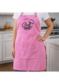 Resim Bk Gift Kişiye Özel İsimli Pembe Mutfak Önlüğü -3, Aşçı Ve Şef Önlüğü, Ev Hediyesi Kobitmeyencom36647 Bk Gift Renkli 