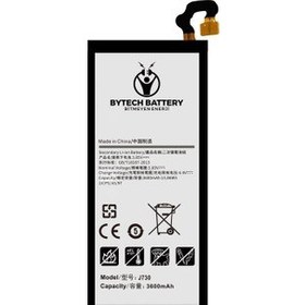 Resim Bytech Samsung J7 Pro (J730) 3600 Mah Extra Güçlü Batarya 