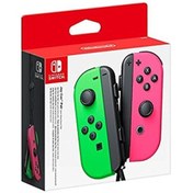 Resim Nintendo Switch Joy-Con Oyun Kolu 2 Li Joycon Neon Green Pink 