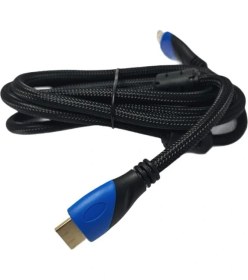 Resim Winkel W-HD201 1.8mt HDMI Kablo Örgülü Gold 