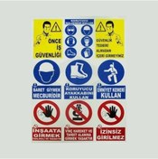 Resim 9 Lu Iş Güvenliği Ikaz Levhası 