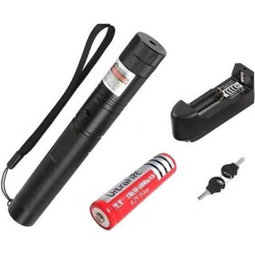 Resim Laser Pointer Şarjlı Yeşil Lazer Yeşil 