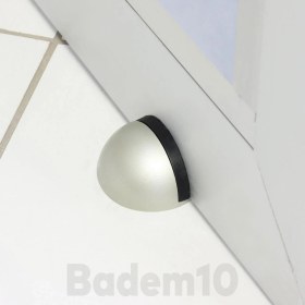 Resim Badem10 Yapışkanlı Kapı Stoperi Tamponu Kapı Durdurucu Stoper Kol Koruyucu Çarpma Önleyici Takozu 100 Adet 