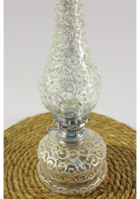 Resim Gaz Lambası:(14No)Vitray Desenli Hediyeli 