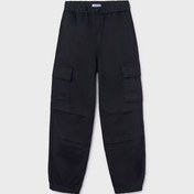 Resim Mayoral Unisex Çocuk Paraşüt Pantolon 7575 Siyah 