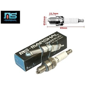 Resim Marshal A7TC Motosiklet Buji 1 Adet 