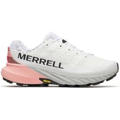 Resim Merrell White/Soft Coral Agılıty Peak 5 Kadın Patika Koşusu Ayakkabısı J068374 - Beyaz - Pembe 