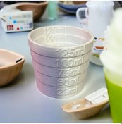 Resim Hacim Ölçüm Kabı Özel Tasarım 25 Ml -125 Ml Ölçüm Aralığı 