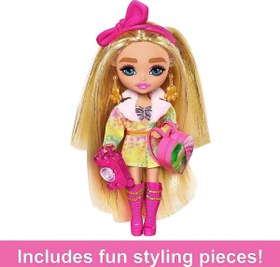 Resim Barbie Extra Mini Bebekler HGP62-HPT56 