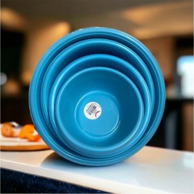 Resim 4lü Badya Leğen Seti - Saklama Kabı-Erzak Kabı 