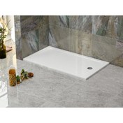 Resim Stina Belloti 100x140 Dikdörtgen Slım Flat Duş Teknesi 