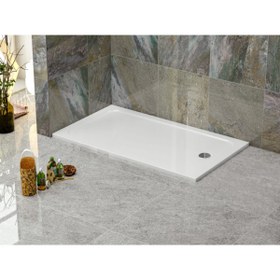 Resim Stina Belloti 80x150 Dikdörtgen Slım Flat Duş Teknesi 