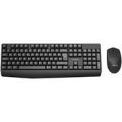 Resim Philips SPT6337 Kablosuz Türkçe Q Klavye & Mouse Seti Siyah 