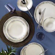 Resim Aryıldız Ruby Blue 16 Parça 4 Kişilik Yemek Takımı 