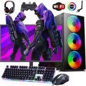 Resim İ7 11700F 16GB 480SSD 8GB RTX3050 24" Monitörlü (Gaming SET) Rogame