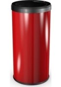 Resim Hailo Bigbin Touch Kırmızı Çöp Kovası - 45 L Kırmızı 